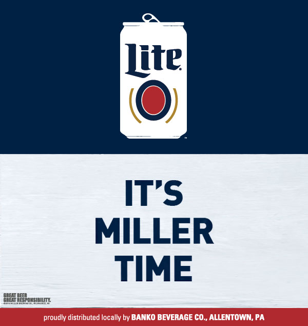 It's Miller Time