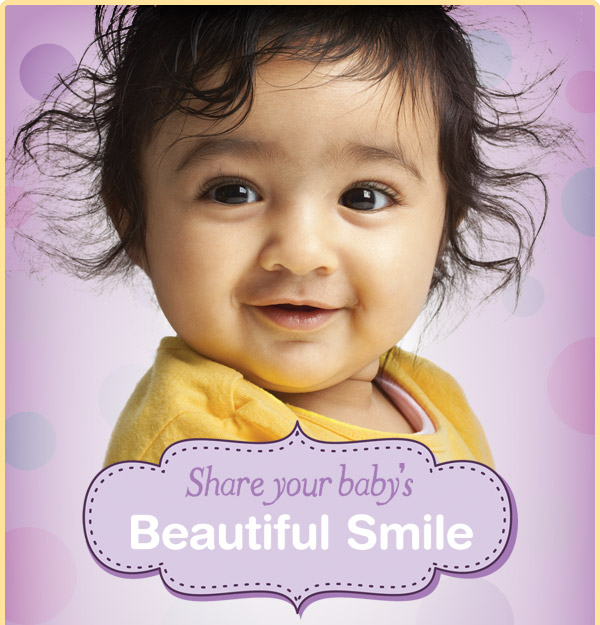 Share Your Baby's Beautiful Smile