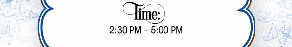 Time: 2:30-5pm