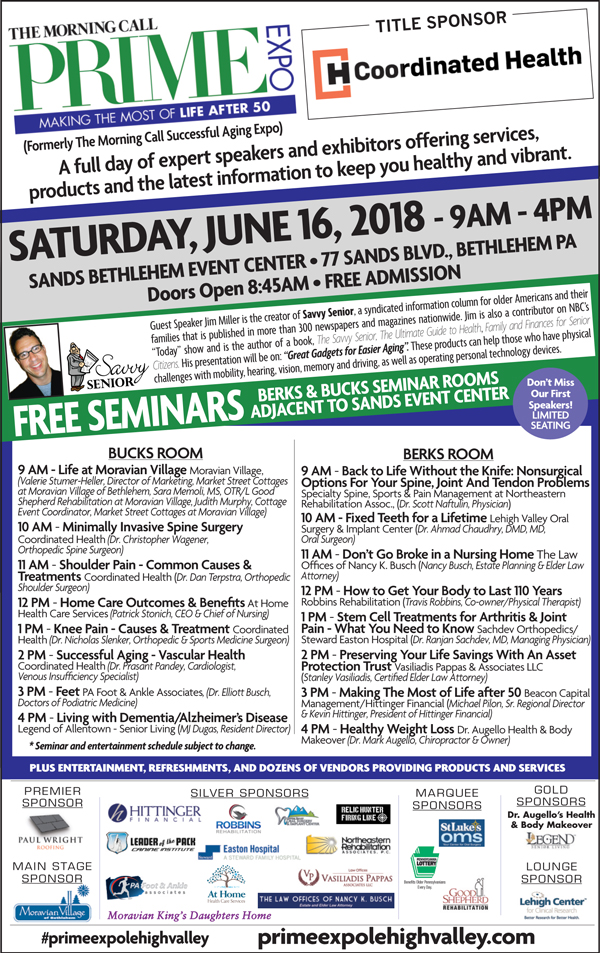 The Morning Call Prime Aging Expo
