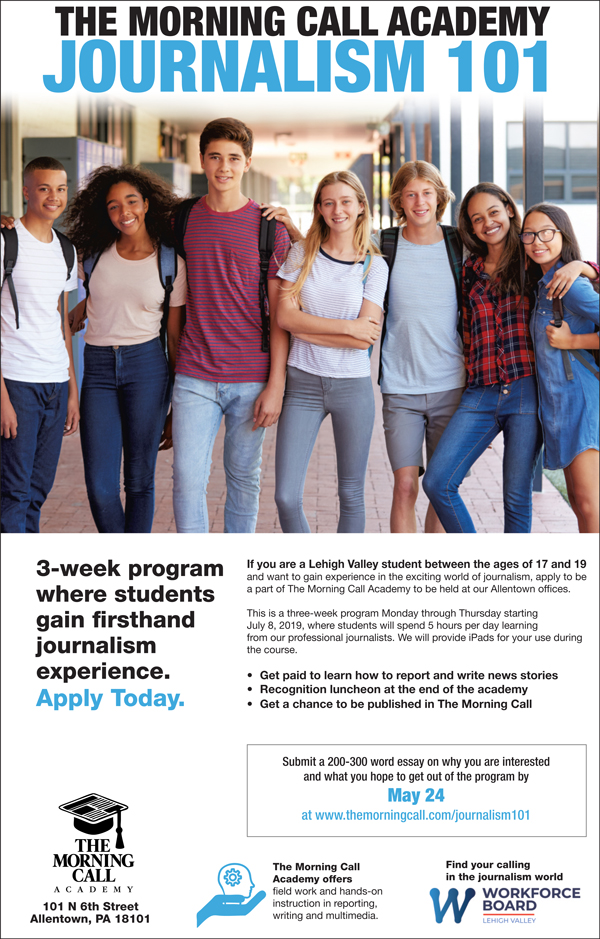 The Morning Call Academy Journalism 101 Program