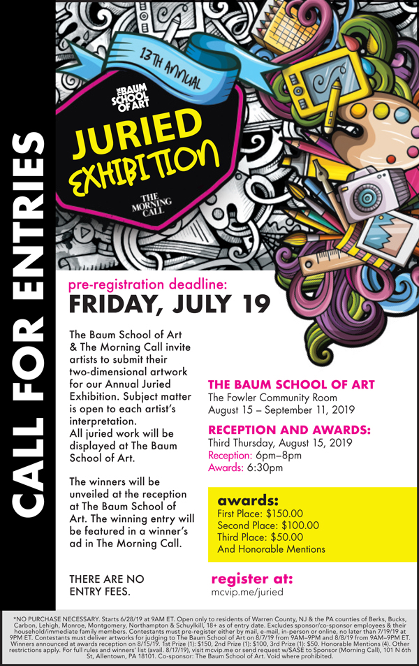 The Baum School of Art Juried Exhibition